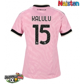 Juventus Pierre Kalulu #15 Vieraspaita Naisten 2026-27 Lyhythihainen